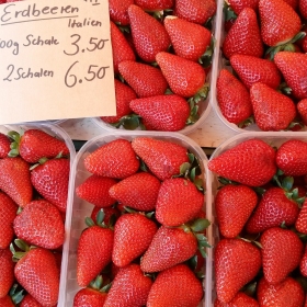 Marktbesuch im Städtle