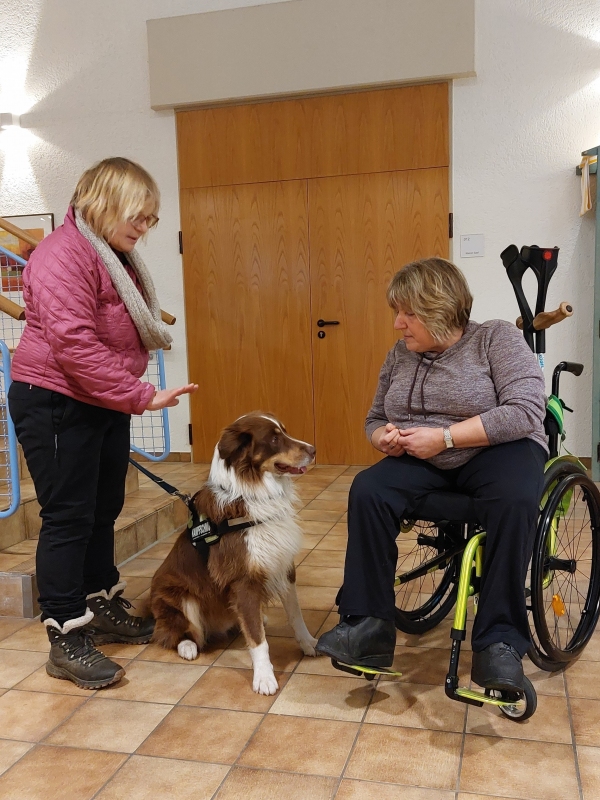 Alltagssituationen werden trainiert