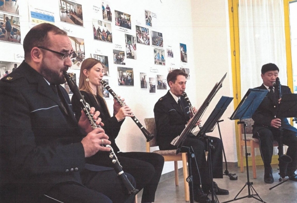 Landespolizeiorchester im Pflegezentrum