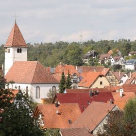 Blick auf Darmsheim