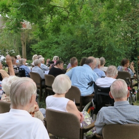 Serenadenabend im Garten