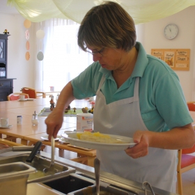 Mittagessen in der Tagespflege