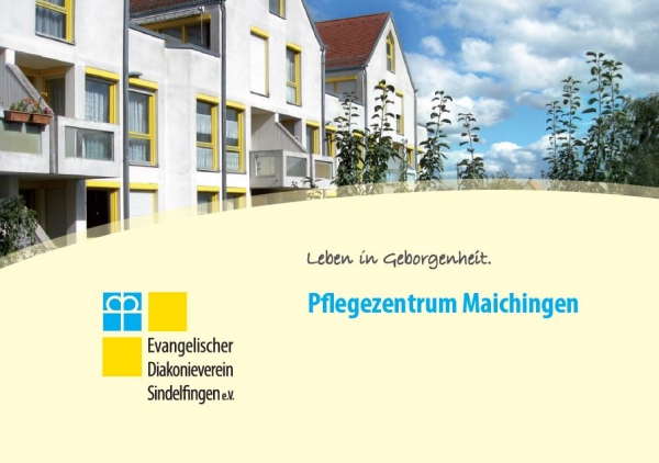 Hausprospekt Pflegezentrum Maichingen