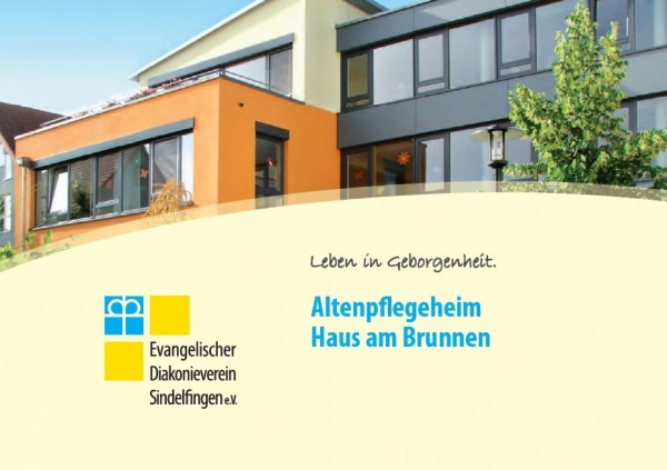 Hausprospekt Altenpflegeheim Haus am Brunnen